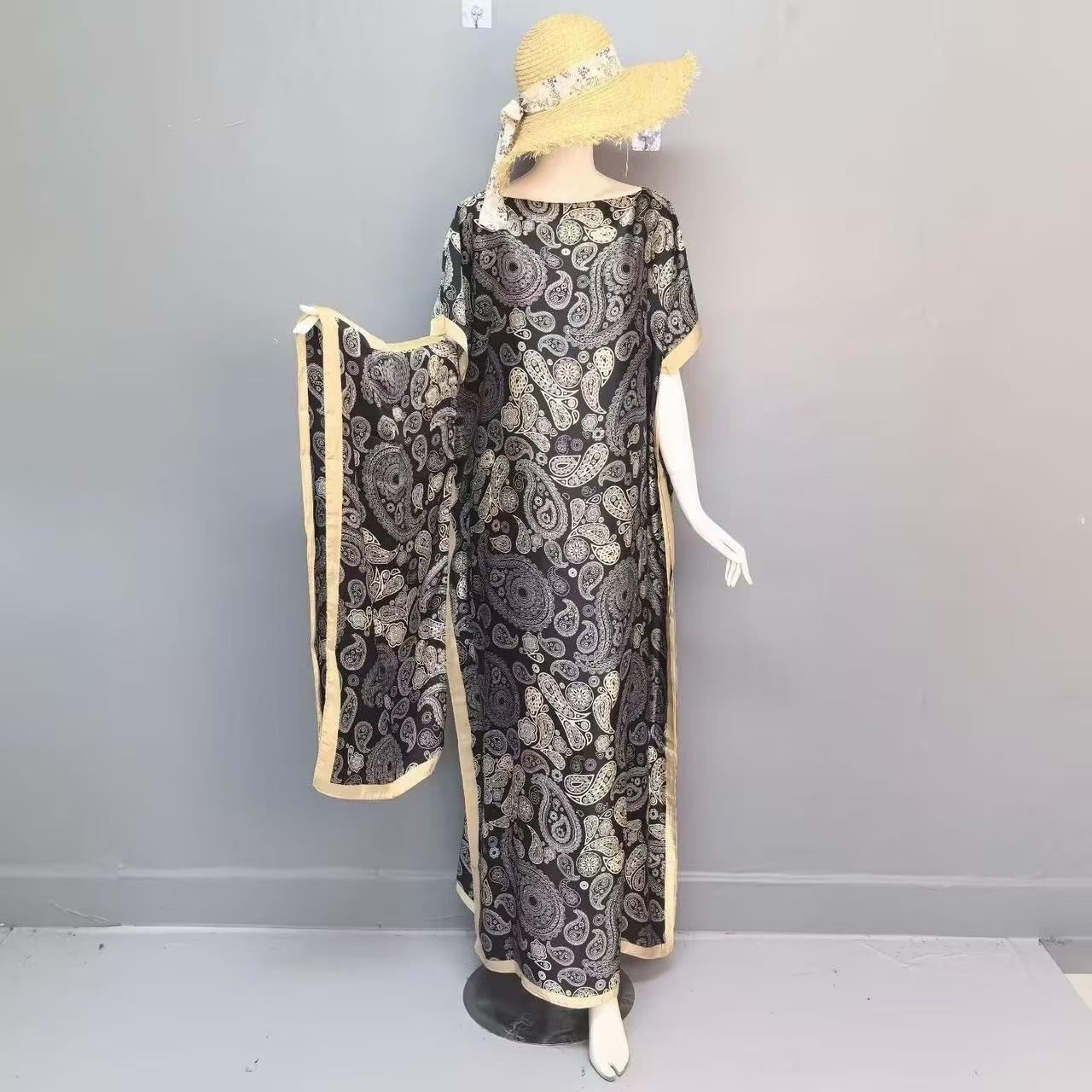 Women's Leopard Print Long Sleeve Kimono & Bandana Set, Casual Open Front Outerwear & Square Scarf Set for Beach Vacation, Beach Cover Up, Ladies Clothes Accessories for All Seasons