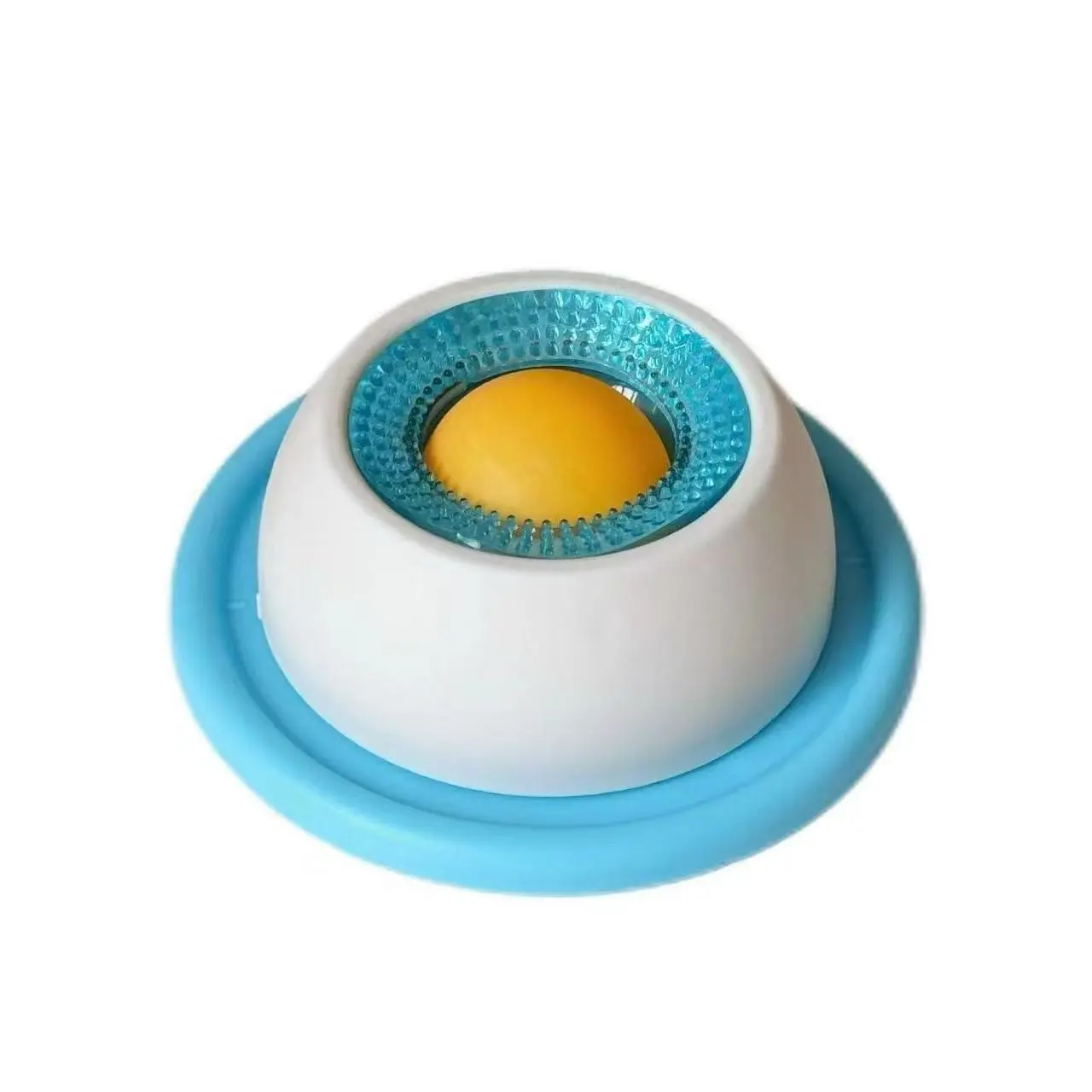 A Pet Licker Plate Wet Snacks Yogurt Lickers Slow Food Burns Energy Cleansing Mouth Suitable for Cats and Dogs -