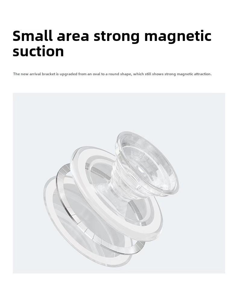 Grippopso Magnetic Folding Mobile Phone Grip Holder Socket Support Tok for IPhone 16 15 14 13 Ring Finger Expanding Stand