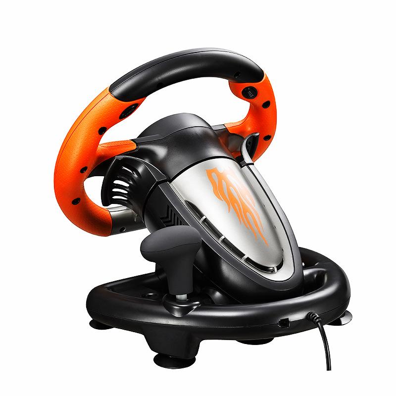 Ultimate Racing Experience!PXN-V3PRO Steering Wheel, Multi-System Support + One-Click Mode Switch, Dual Vibration + Stable Mount Set Complete