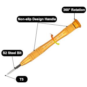 4 Pack Joystick Replacement Kit for Oculus Quest 2 Controller, 31 in One Repair Kit for Meta Quest 2 Controller, Include 4 Thumb Sticks, 4 Thumbstick Grips, 18 Screws, 2 T5 Screwdrivers and More