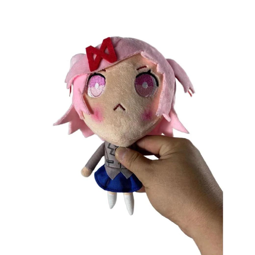 20cm Game Doki Doki Literary Club Plush Toys Anime Cosplay Monika Natsuki Sayori Yuri Dolls