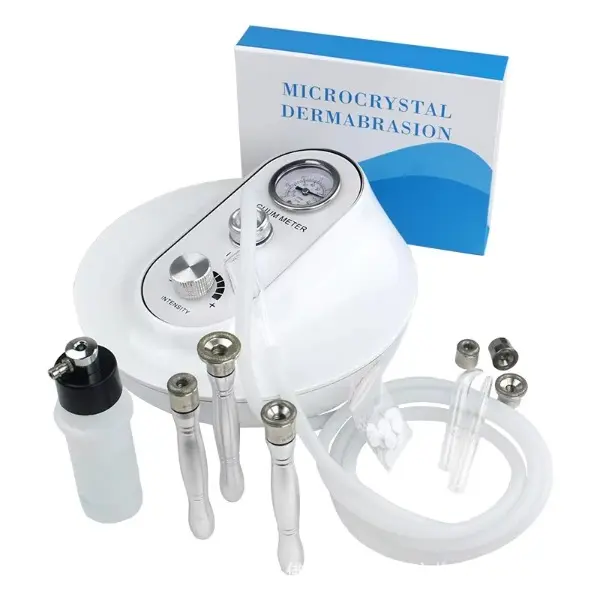 Professional Diamond Micro-dermabrasion Machine, 3-in-1 Vacuum Suction Skin Peeling Device for Blackhead Removal & Deep Cleaning