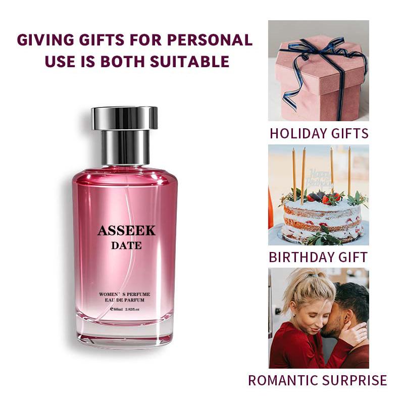 Long Lasting Women's Floral Fruity Perfume 80ml, Daily Fragrance with Amber Rouge & Rose Notes, Blended with Berries, Echoing Pink Yara & Penhaligon Halfeti Style