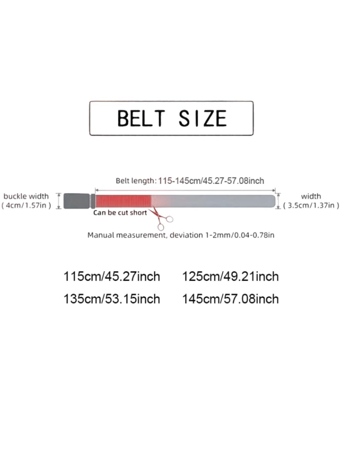 Men's Business Fashion Belt, Casual Automatic Buckle Belt, Fashion Belt for Party, Daily Clothing Decor, Trendy All-match & Exquisite Belt for Gift