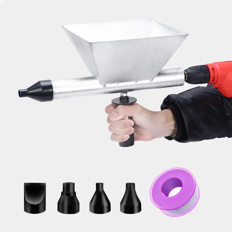 Manual Cement Gun, Door and Window Grout Injector, Mortar Joint Filler, Handheld Grouting Mixer, DIY Construction Tool
