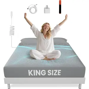 Grounding Sheets  Size - 90%   + 10% Pure  Fitted Bed Sheet for Earthing - 400 Thread Count Deep Pocket Grounded Bedsheets - Improved Sleep Down to Earth Ground Bedding