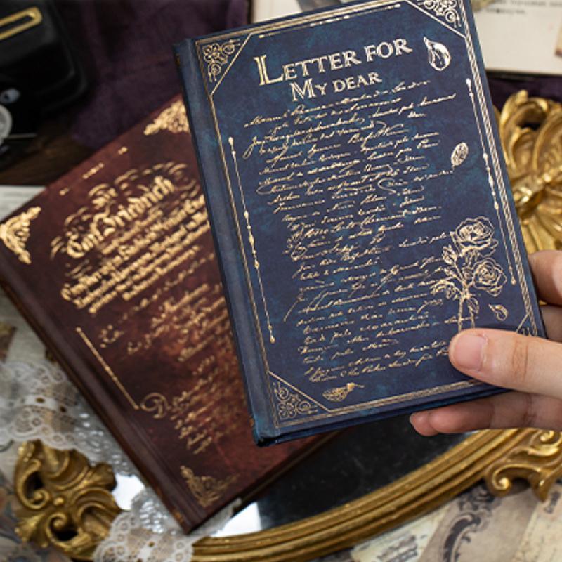 Vintage Style Material Paper Book, 192pcs/set Scrapbook & Journal Making Paper, DIY Decorative Craft Paper for Scrapbooking & Journal Making