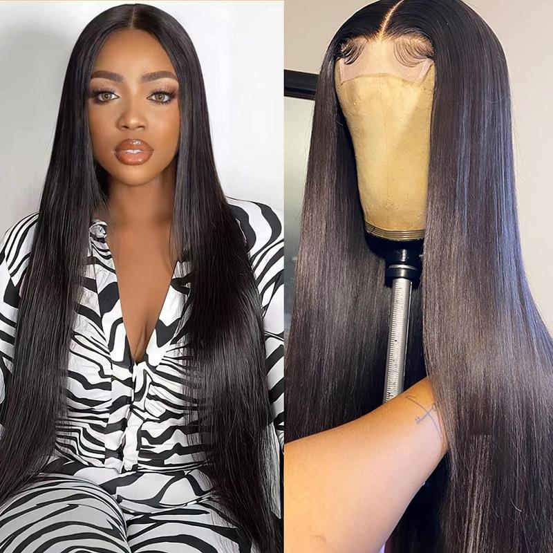 Bling Hair Clearance Sale Bone Straight Wigs 13x4 13x6 Hd Transparent Lace Human Hair Wigs For Women 360 Full Lace Frontal Wig Pre Plucked 30 28 Inch 180% Density TikTokShopHolidayHaul