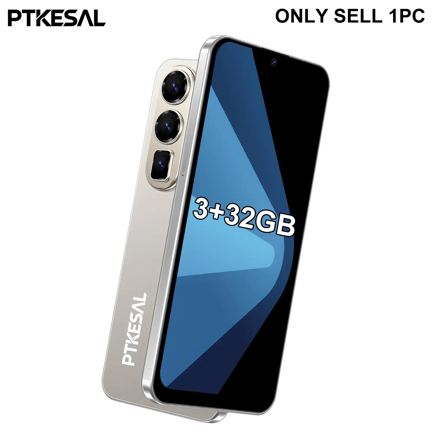 PTKESAL-26 Ultra 3GB+32GB 6.56-inch Full Screen 4G Global Unlock 2+5MP Dual Cameras 3500mAh Battery Android 10.0 Dual SIM Dual Standby Bluetooth WiFi Face Unlock with Stylus 4G Network