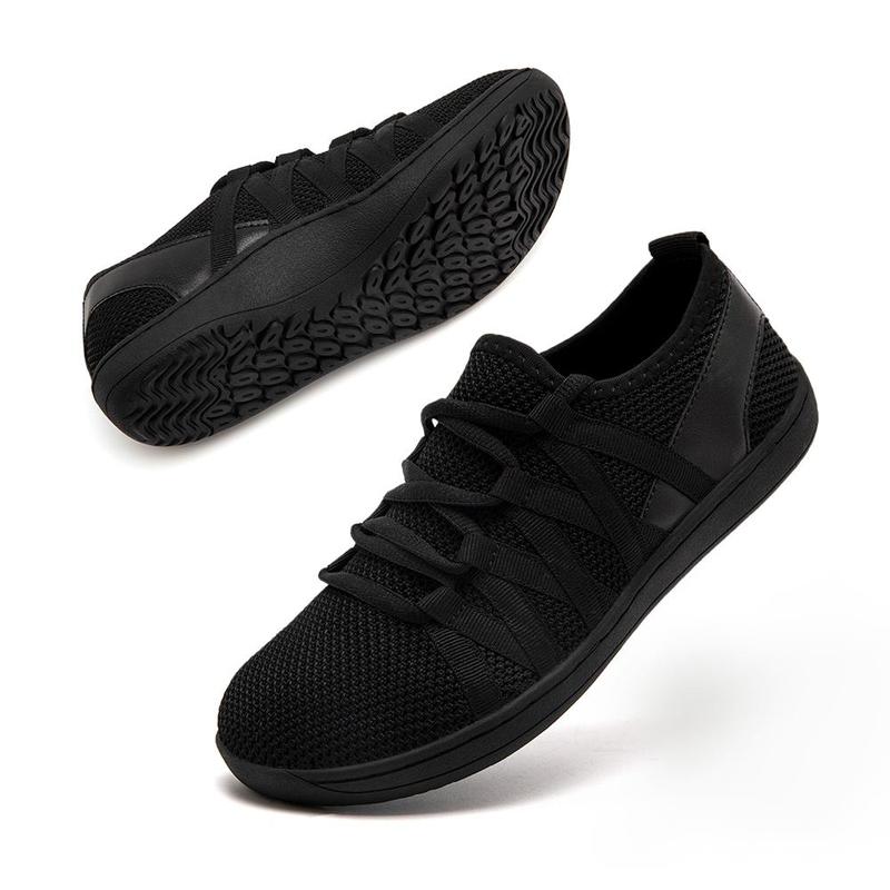 Women's Barefoot Sneakers Wide Minimalist Walking Shoes Comfort Trainer Footwear Athletic Runner Closed Training Sports Shoes Casual Running Gift for Girls
