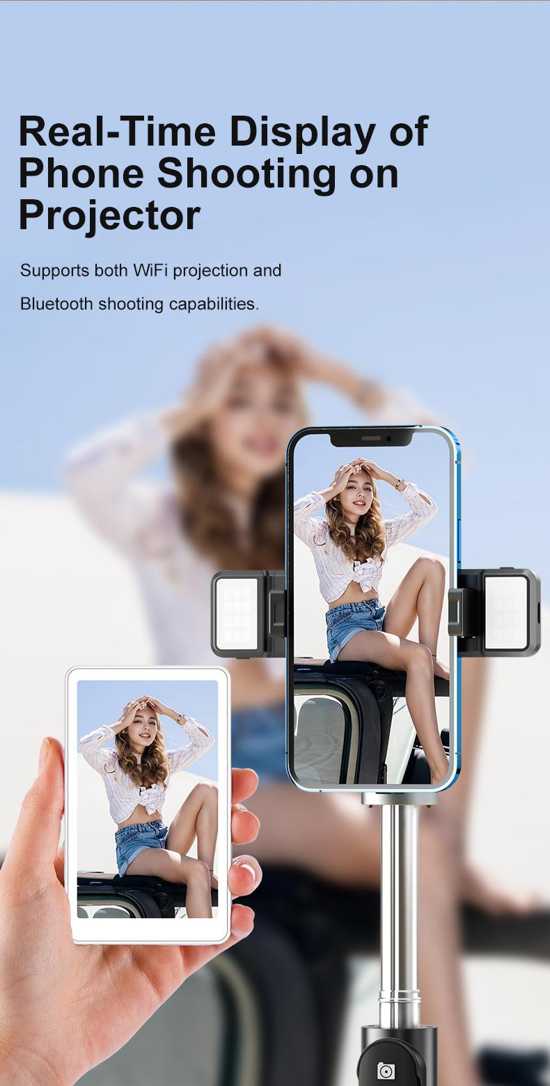 Magnetic Phone Monitor | Real-Time Selfie Screen for Rear Camera Vlogging & Live Streaming