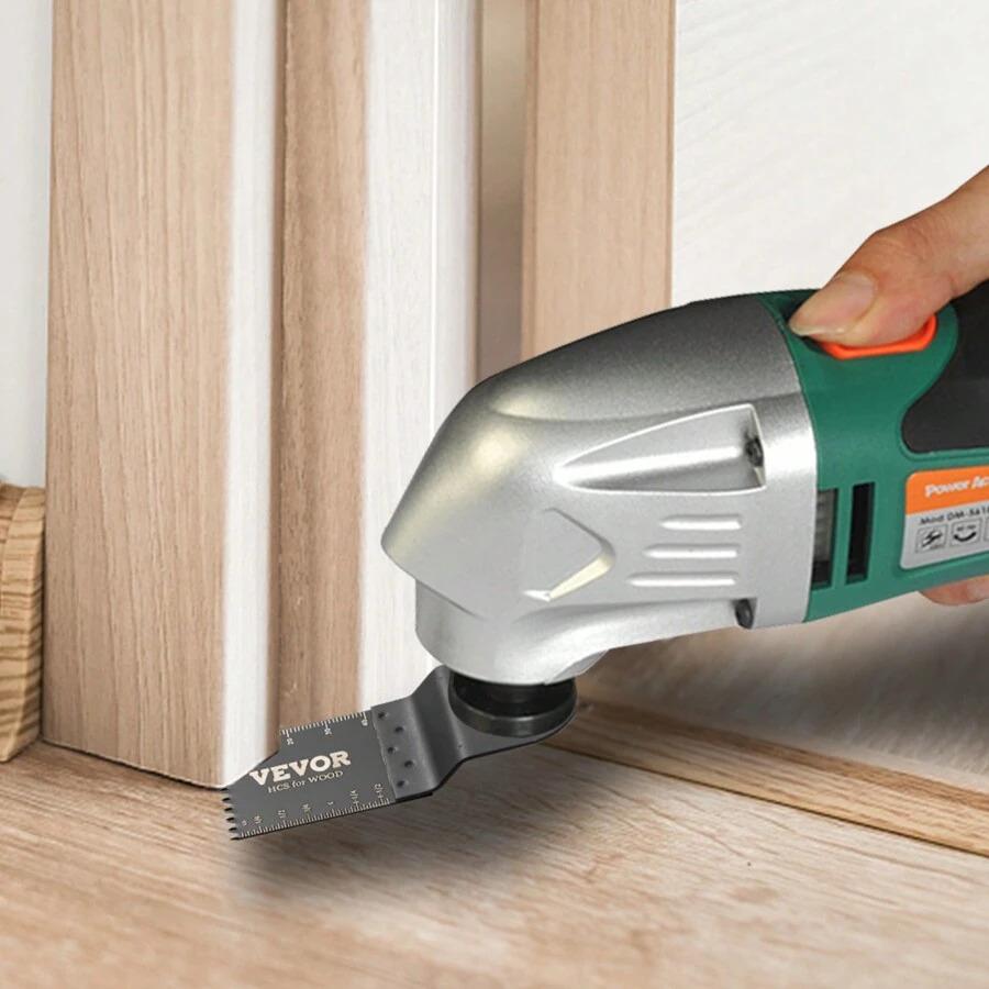 Quick Release Multitool Blades Kit, HCS Tool Blades For Wood Plastic Metal Nails Bolts, Compatible With Dewalt Fein Worx Bosch Makita Milwaukee