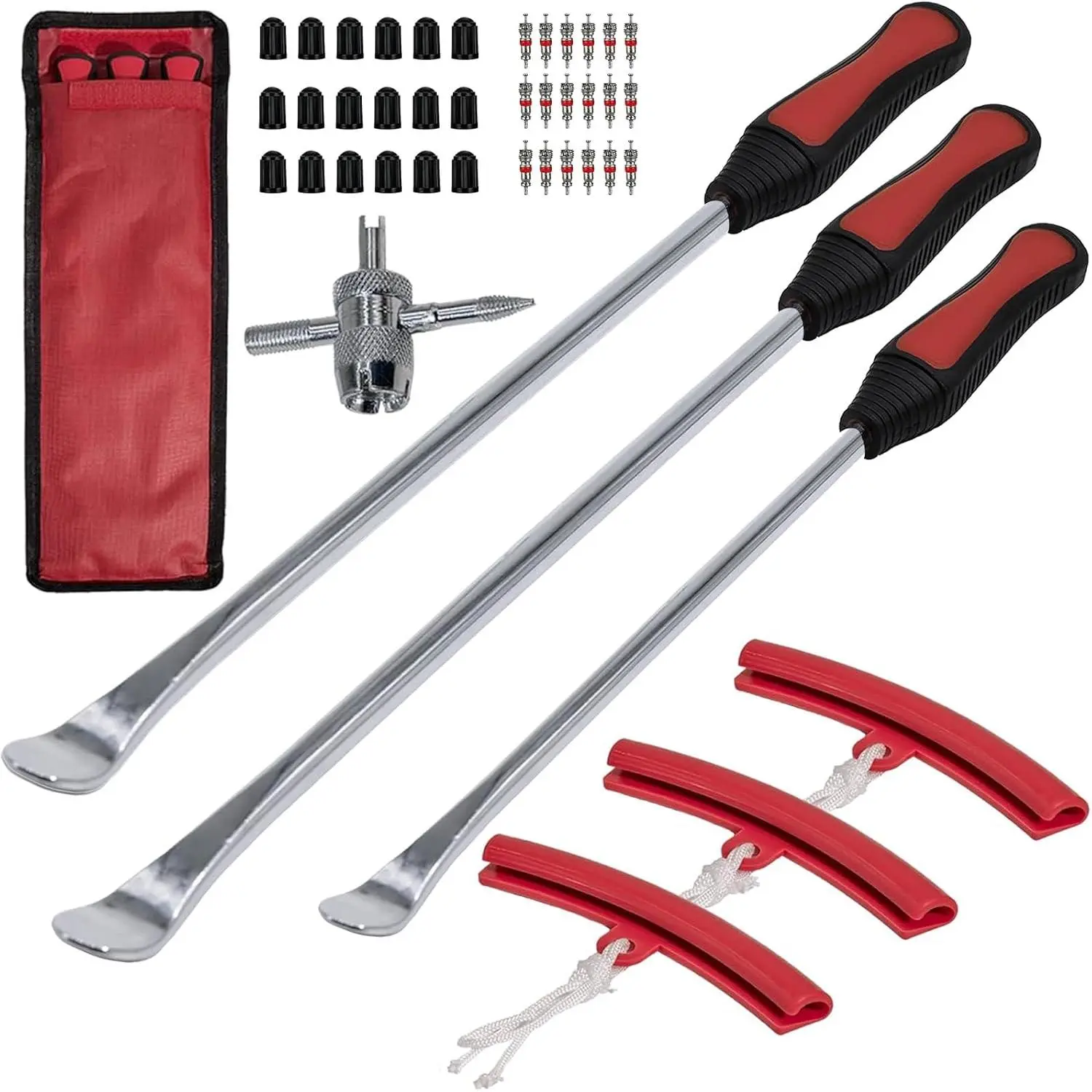 YA  44- Tire Spoon Set is a  tire Changing Tool kit Suitable for , Off-Road Bikes, lawnmowers, Tractor Bikes, and .
