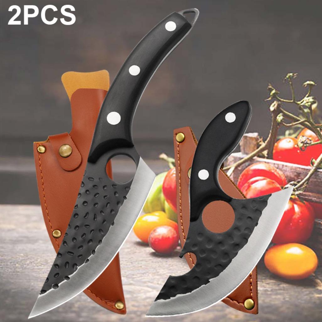 1/2/3PCS Stainless Steel Professional Chef Knife Multipurpose Kitchen Knives Set Boning Beef Camping EDC Unique Kitchen 1/2/3PCS Stainless Steel Professional Chef Knife Multipurpose Kitchen Knives Set Boning Beef Camping EDC Unique Kitchen
