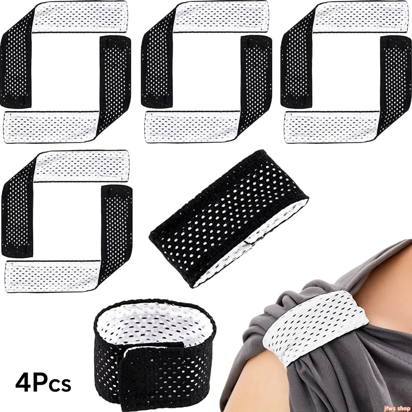 4-Pack Softball & Football Arm Sleeves, Durable Stretch Knit Fabric with Secure Hook-and-Loop Fasteners – Comfortable Universal Fit for Youth & Adult Players, Game Day Sports Essentials