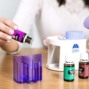 Facial Steamer, Steam Inhaler, FSA Eligible, Vaporizer or Vocal Steamer with Aromatherapy Diffuser and Soft Face Mask for Cleansing, Sinus Pressure, Congestion, Colds and Cough, 25mL