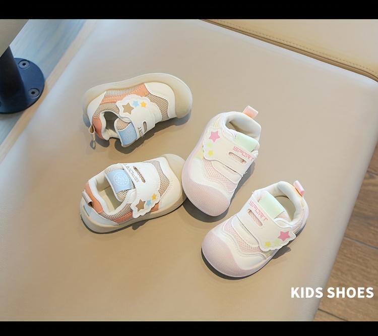 NewNewBaby First Walkers Non-Slip Shoes |             Soft Sole Toddler Sneakers for Boys & Girls,Cute Cartoon Beige/Pastel Shoes - Breathable, Cushioned, - Lightweight Toddler Trainers for Little Walkers