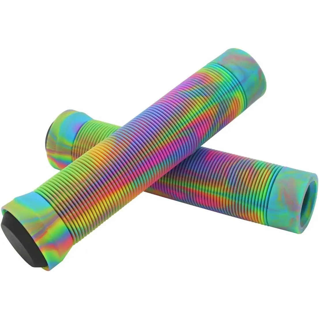 Handlebar Grips, Rubber  Grips Soft Cycling Grips Non-Slip  Handles Grips for Pro Stunt Scooter Bars and BMX Bikes Bars