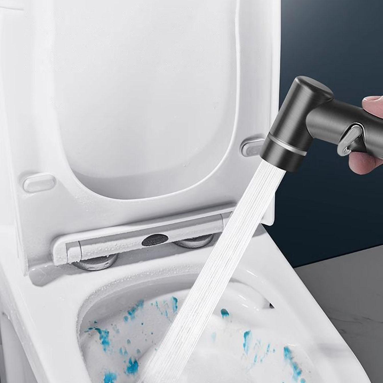 Handheld Shower Head Set, Including Handheld Shower Head & Bracket & Hose, Multi-functional Kitchen & Toilet Washing Spray for Easy Cleaning