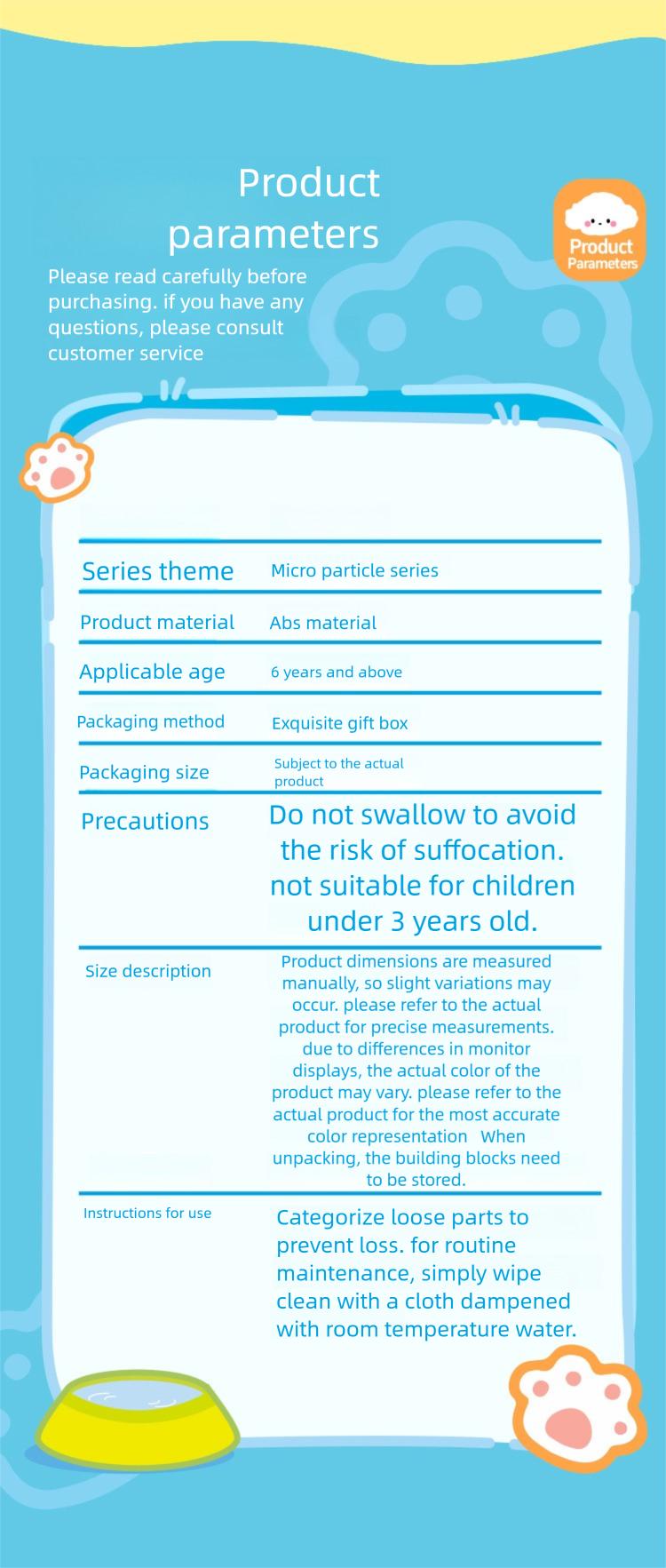 Cute Mini Particle Cat & Dog Building Blocks, Fun for Kids & Adults, Decor & Gift Idea, Perfect Time Killer,6PCS Cartoon Cat & Dog Pet Figures Building Blocks Set,Cute Cat Dog Micro Building Blocks Animal Model Kit for Kids Adults