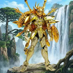 In Stock Saint Seiya CS Myth Cloth EX Saga/Shaka/Aiolia/Camus/Mu/Milo Knights of The Zodiac Action Figure Toy Collection Gift