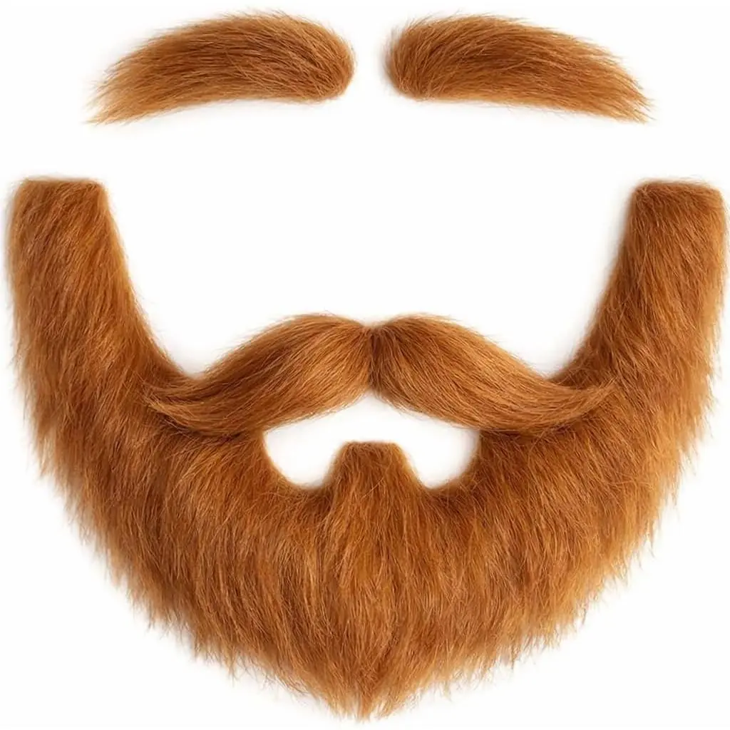 DIY Self Adhesive  Mustache Set  Beard Material Novelty Mustaches for Costume and Halloween Festival Party