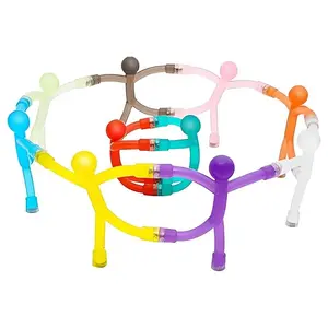 10Pcs Fridge Magnets Men Funny Magnetic People Magnets Mini Man Flexible Fridge Magnetic Sticker for Office Classroom Decoration