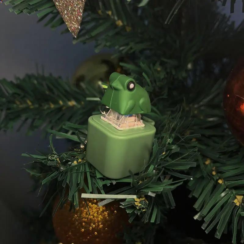 2PCS Croaking Keychain - Light Sound Fidget Toy Adult Stress Relief