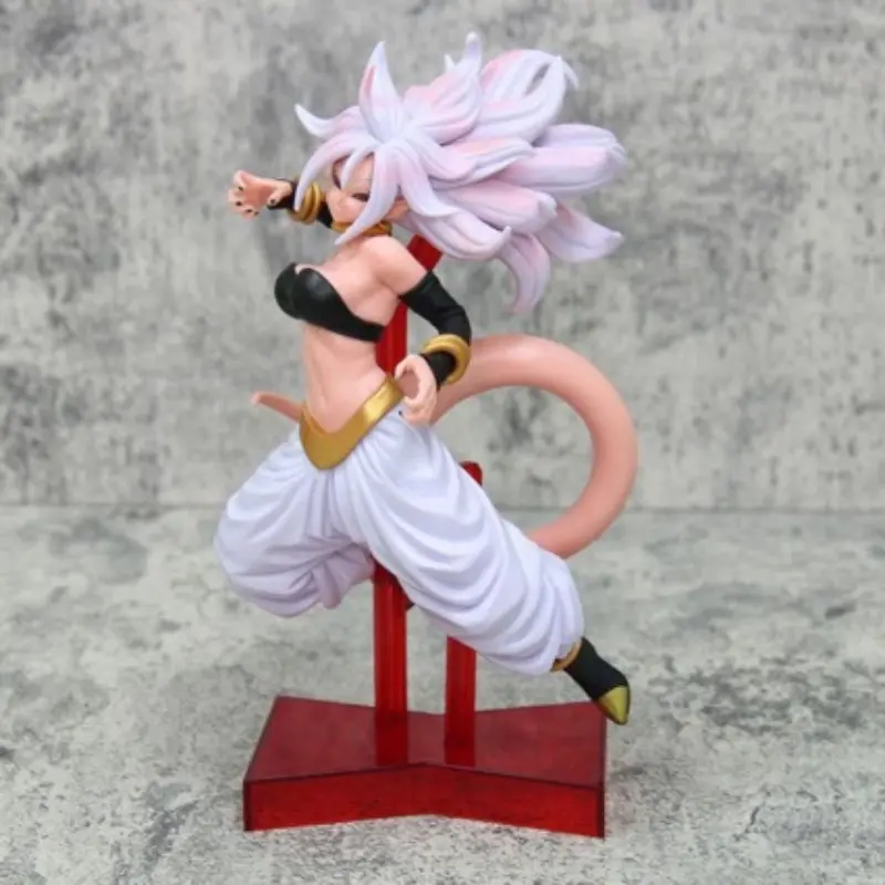 Dragon Ball Female Buu Android 21 Limited Edition Model, Anime Figure Collectible, Display Ornament, Perfect for Fans and Collectors