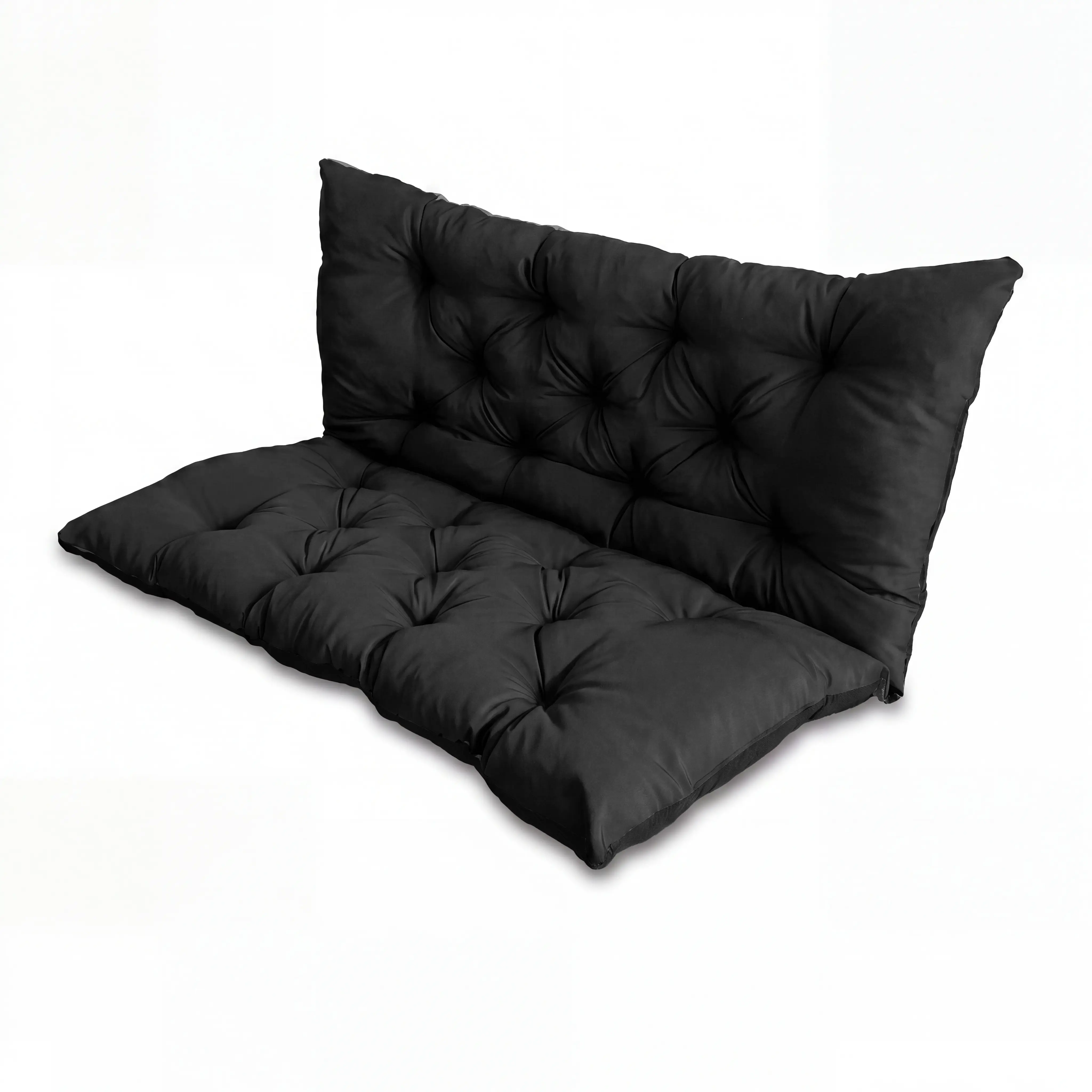 Water-Resistant Swing Cushion, 47 Inch Patio Swing Bench Cushion with Non-Slip Bottom, Fluffy High Elasticity Cushion for Porch, Deck & Backyard