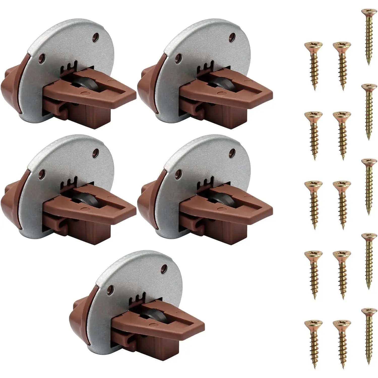 8-Set Drawer Slides  Track Guide Repair Kit, Screws