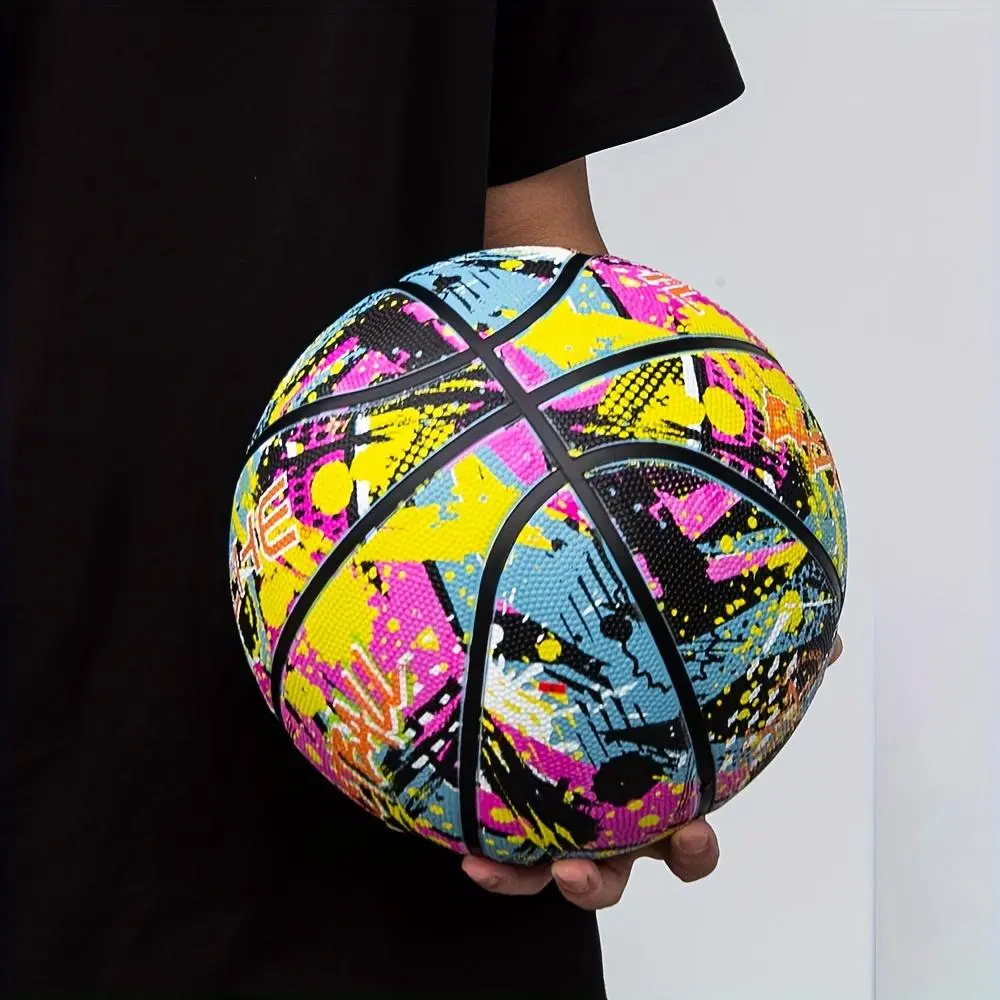 7# Street Graffiti Basketball | Personalized, Indoor & Outdoor, Training, Competitions, Gift