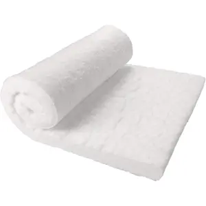 3023E 2400°F Fireproof Ceramic Fiber Insulation Blanket, 1" Thick 12" x 24"