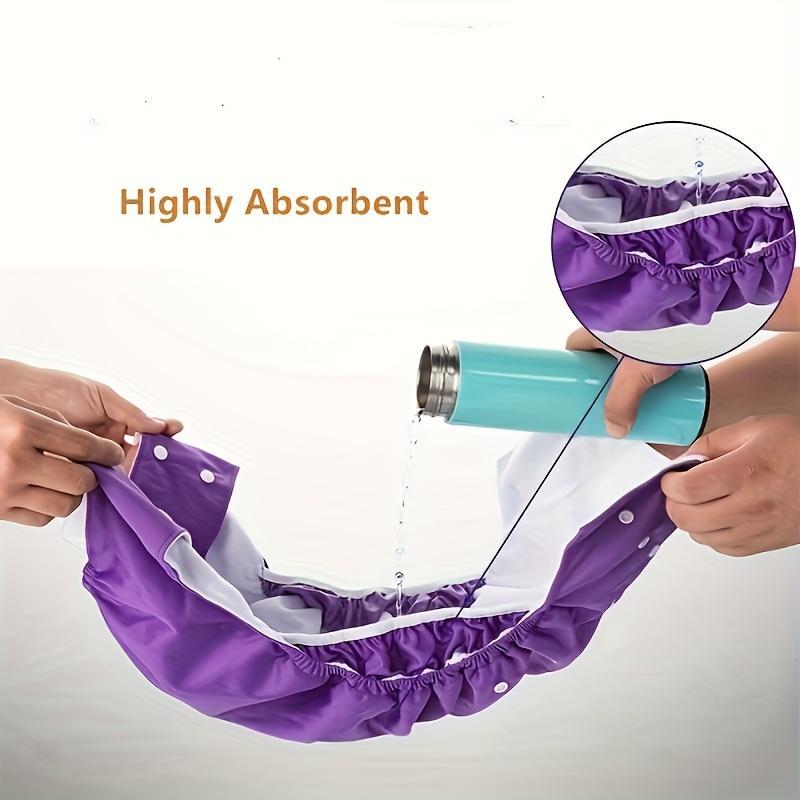 4pcs XL Adjustable Adult Incontinence Diapers Without Buttons Set(1pc Diaper+2pcs Inserts+1pc Bag), Seasons, High Performance, Washable Reusable Breathable Adult Incontinence Diapers, Good Gift for Postpartum Moms, Elderly, Long-Distance Dr 4pcs XL Adjustable Adult Incontinence Diapers Without Buttons Set(1pc Diaper+2pcs Inserts+1pc Bag), Seasons, High Performance, Washable Reusable Breathable Adult Incontinence Diapers, Good Gift for Postpartum Moms, Elderly, Long-Distance Dr