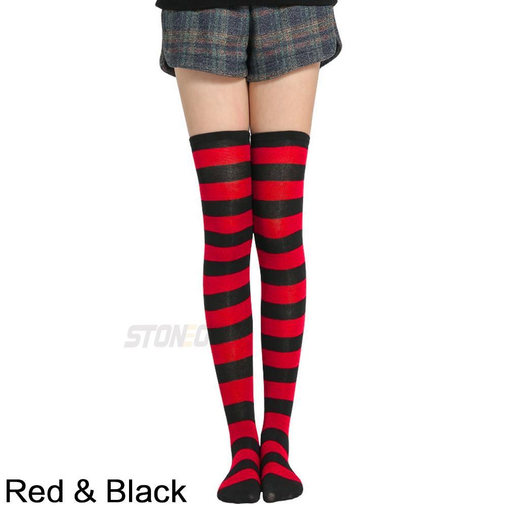 Fashion Leg Women Socks Over Knee Socks Solid Warmers Knee High Socks 5 Colors Optional