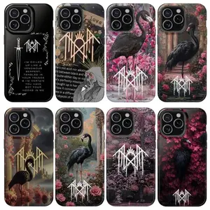 Sleep Token Aesthetic Phone Case For iPhone 17 Promax 16 15 14 13 12 11 Plus Pro Max 17Air and Samsung S26 S25 S24 S23 S22 S21 FE Plus Ultra - Anti Drop Full Perfect Aesthetic Printed Soft TPU Case, Accessories, Smartphone