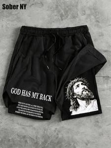 men's regular fit letter print graphic 2 in 1 drawstring waist shorts, casual pocket track shorts for summer, men shorts, shorts for the summer, menswear, casual sports shorts, casual streetwear shorts, casual fashionable shorts