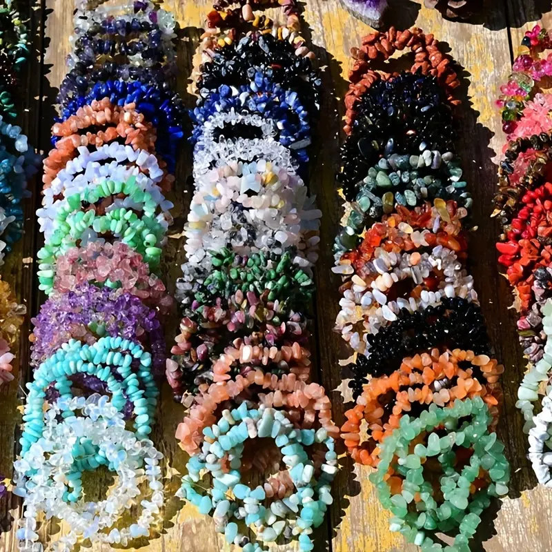 13pcs/25pcs Mix Bohemian Holiday Style Handmade Beaded Natural Stone Beads Bracelet, Cute And Elegant Daily Party Fashion Bracelet Set, Christmas Gifts for Friends, Lovers, Girlfriends And Family