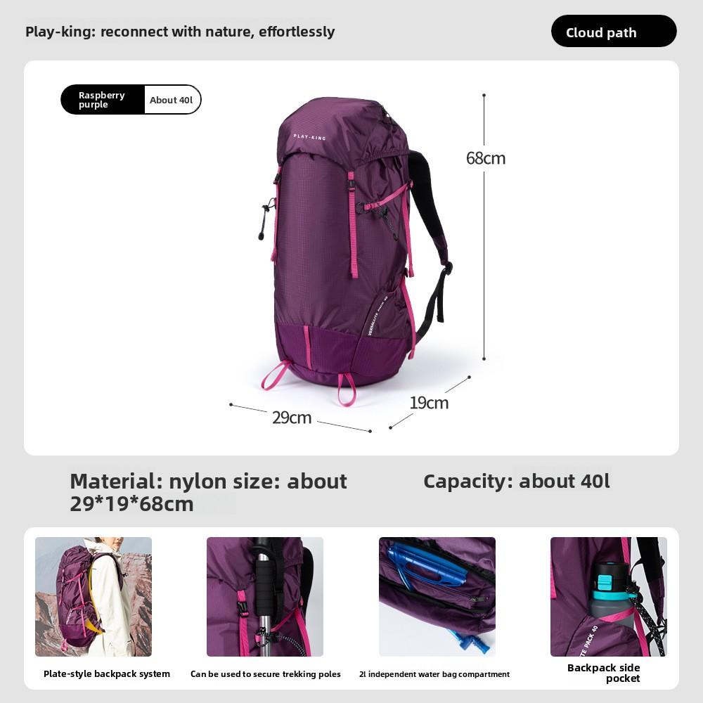Hiking Bag Hiking Leisure Large Capacity Backpack Lightweight Outdoor Backpack