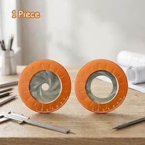 ⭕ Adjustable Circle Drawing Tool with Iris Mechanism ｜ Gold Metal Round Drafting Compass Maker