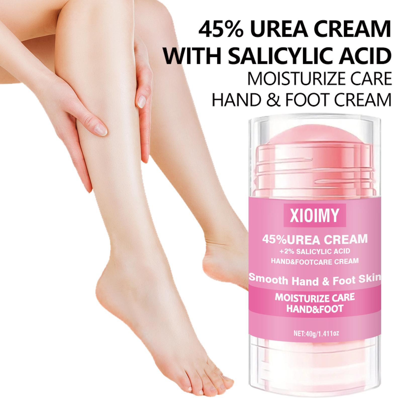 45% Urea + 2% Salicylic Acid Foot Cream, Intensive Moisturizing Care for Dry, Cracked Skin, Hydrating Foot & Hand Cream for Women & Men