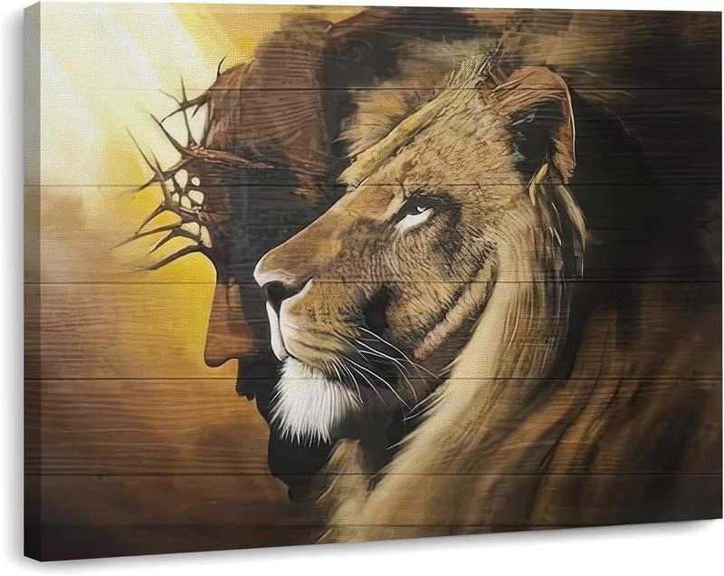 1 Count Framed Jesus Christ Canvas Wall Art The Hand of God Jesus Reaching Into Water Christian Painting Prints Biblical Wall Decor Religious Room Decor for Church Prayer Room Schools Hospitals 16x24inch