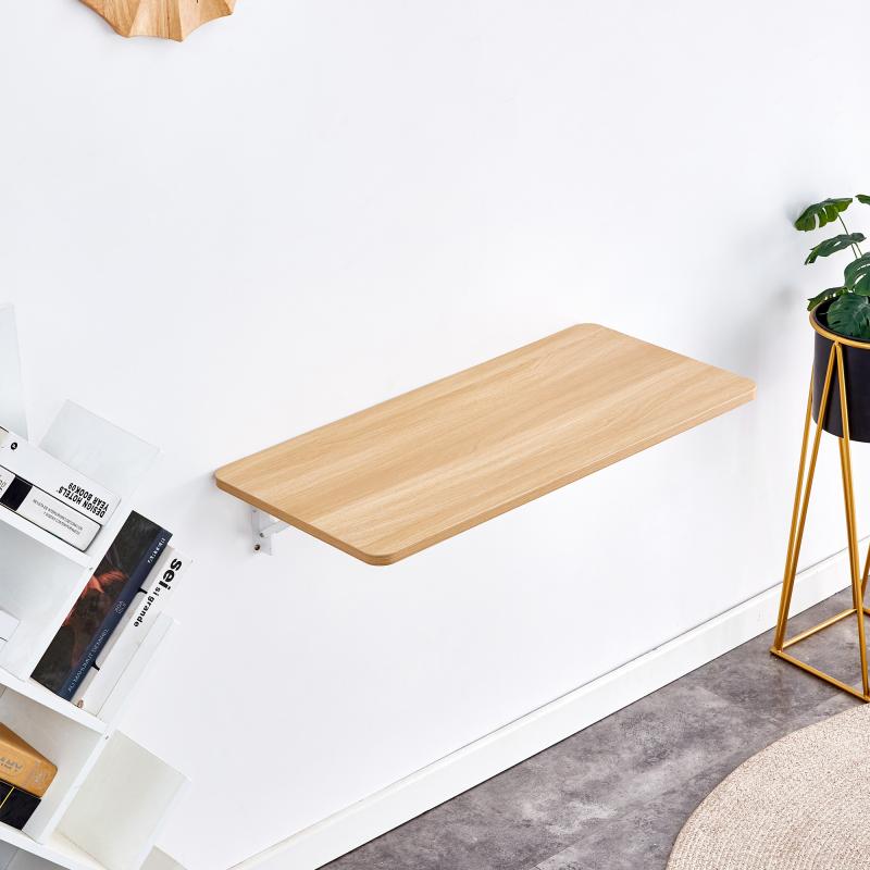 [SOIYELIFE] Laundry Room Folding Table Wall Mounted Folding Table for Small Spaces,Fold Down Desk,Workbench,Addition to Garage & Shed/Office/Laundry Room/Bar/Kitchen & Dining Room,31.5*15.7*6.5 inches.Cool furniture