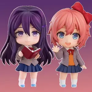 2026 hot item 10CM Q Version Doki Doki Literature Club 2283# Yuri 2250# Sayuri Nendoroid Doll Action Figure Cute Desktop Decoration Toys Gift
