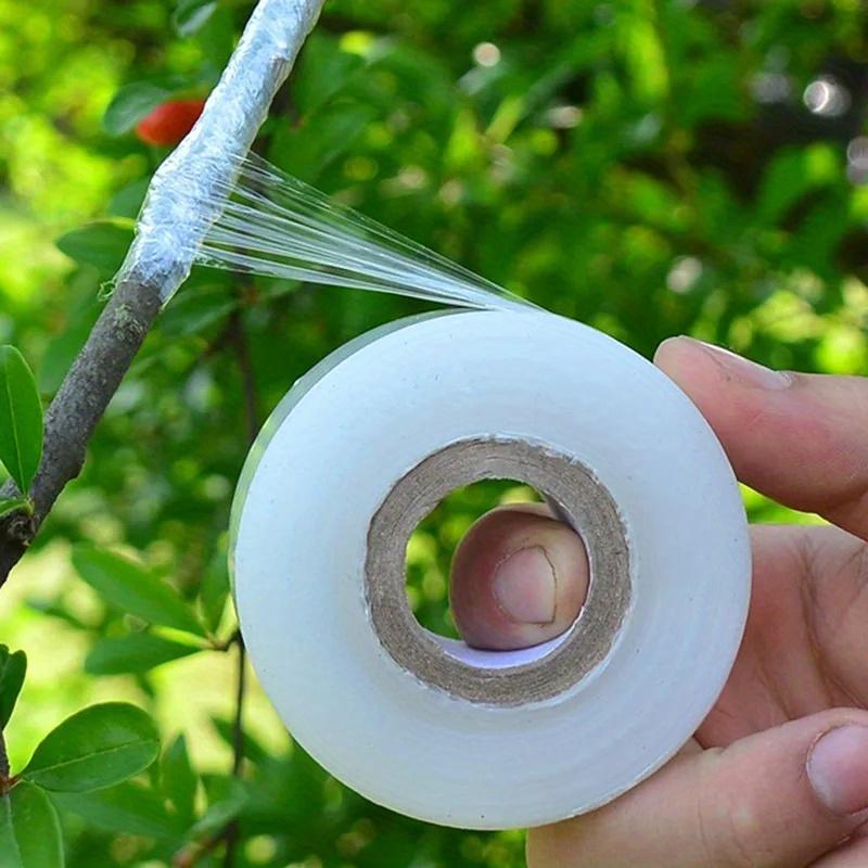 150m Horticultural Grafting Film - White Wrapping & Packaging Film - Self-Adhesive Grafting Tape