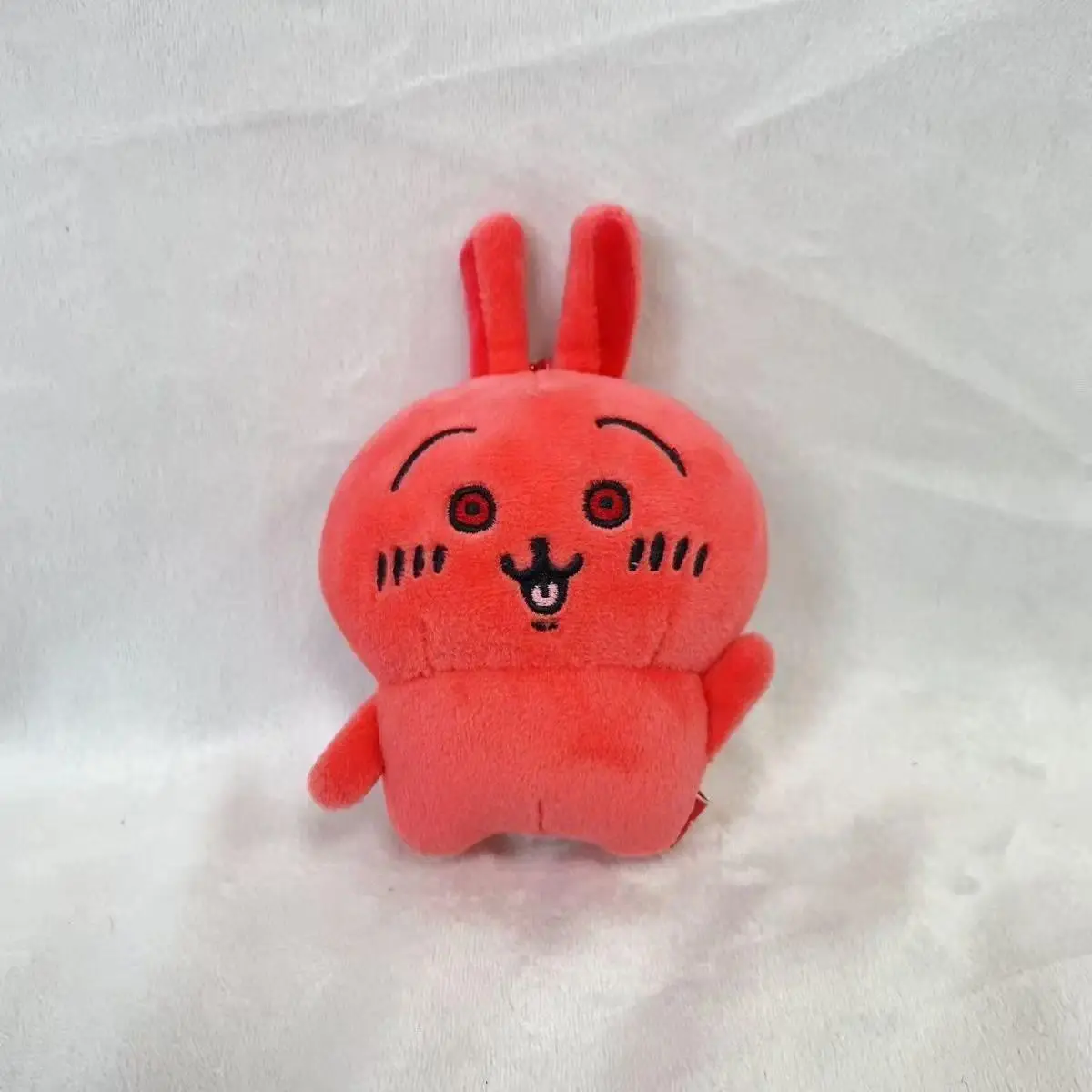 Usagi Red  A Small Footed Accessory Doll with A Bag and Pendant Accessories Featuring A Cute Plush Toy Keychain Nagano