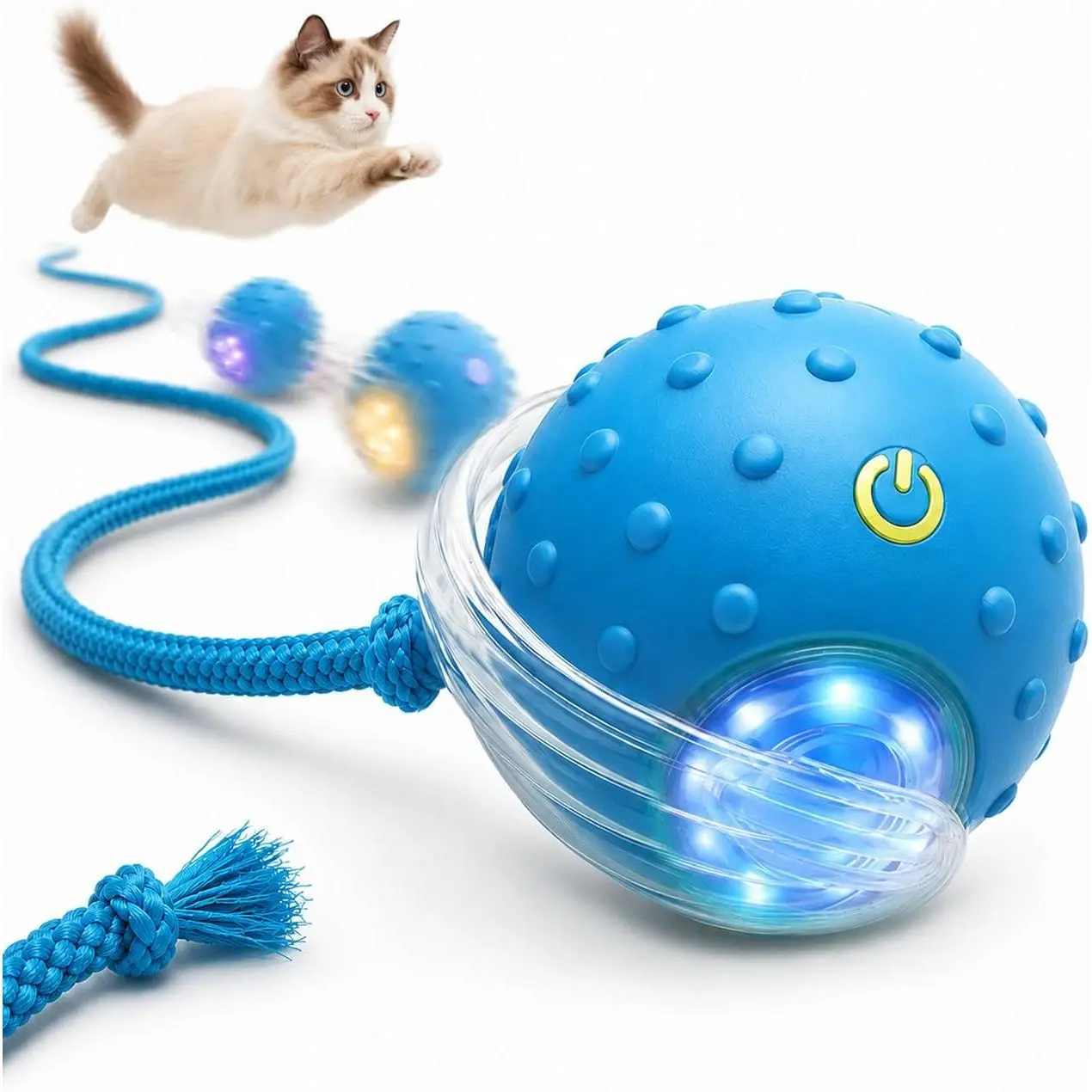 Interactive Rolling  Ball, Motion Activated Automatic
