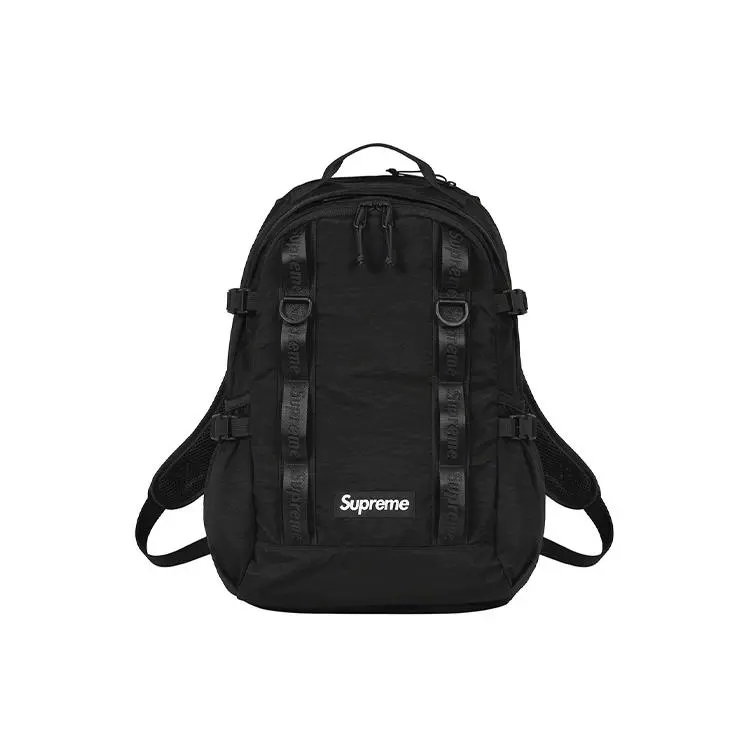 Supreme FW20 Week 1 Waterproof Nylon Backpack – Unisex Streetwear Gym & School Bag with Logo, Multiple Colors