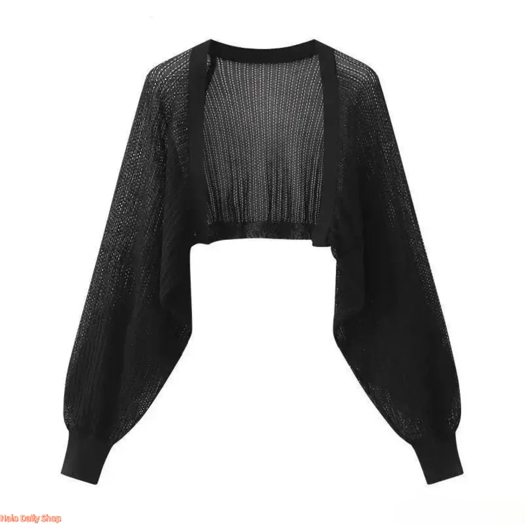 Women's 2-Piece Sporty Knit Ice Silk Set - Minimalist Long Sleeve Cardigan with Half Back Cut, Camisole, Sun Protection for Everyday Wear, Outdoor Sport (Cardigan for Women)